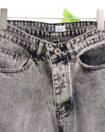 شلوار بگ جین مردانه طوسی 1325 - Image 7