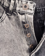 شلوار بگ جین مردانه طوسی 1325 - Image 4