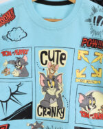 ست تیشرت وشلواک چاپی تام و جری پسرانه 1345 - Image 2