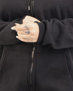 سوییشرت زیپ دار بیسیک زنانه 1332 - Image 3