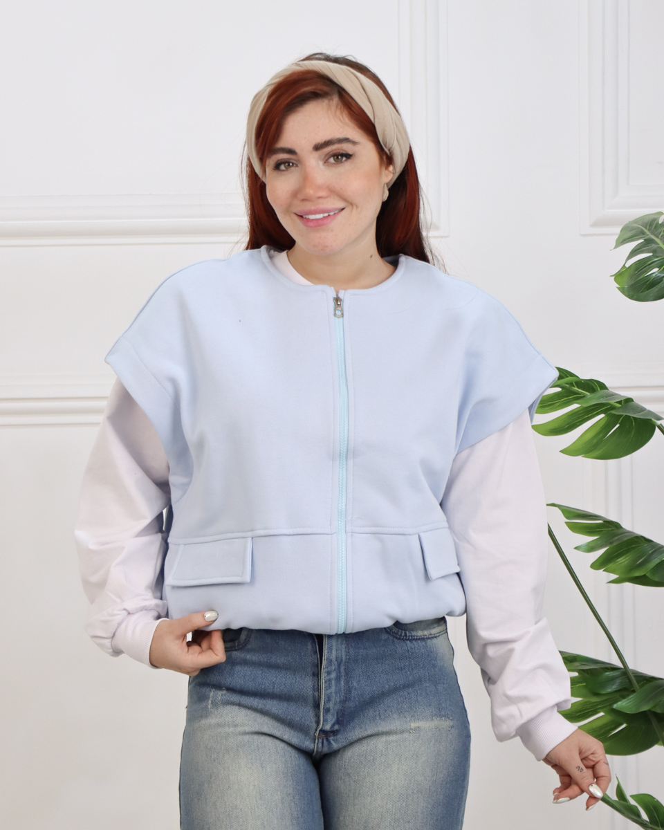 IMG_9277 وست سه نخ درجه یک زنانه شیرین 1336 - Image 1