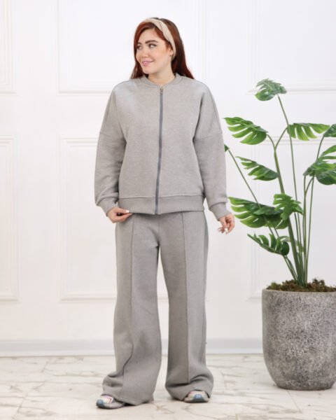 ست دورس و شلوار سه نخ زنانه پرواز 1338