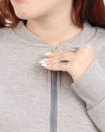 ست دورس و شلوار سه نخ زنانه پرواز 1338 - Image 9