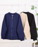 ست دورس و شلوار سه نخ زنانه پرواز 1338 - Image 3