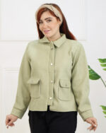 کراپ فوتر دکمه پرسی زنانه 1340