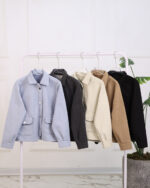 کراپ فوتر دکمه پرسی زنانه 1340 - Image 2