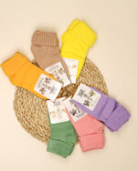 جوراب حوله ای لب برگردان فانتزی زنانه 1351 - Image 2