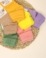 جوراب حوله ای لب برگردان فانتزی زنانه 1351 - Image 3