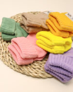 جوراب حوله ای لب برگردان فانتزی زنانه 1351 - Image 4