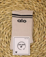 جوراب ساق بلند طرح دار alo زنانه 1355 - Image 3