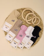 جوراب مچی طرحدار بستنی زنانه 1356