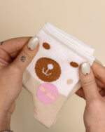 جوراب نیم ساق طرحدار 1359 - Image 4