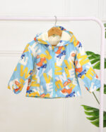 کاپشن بارانی بچگانه دایناسور آبی 1360 - Image 2