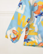 کاپشن بارانی بچگانه دایناسور آبی 1360 - Image 3