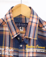 پیراهن آستین بلند چهارخانه بچه گانه 1361 - Image 10