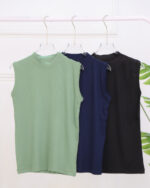 تاپ یقه سه سانت کبریتی زنانه 1365 - Image 5