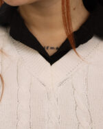 ژیله یقه هفت بافت زنجیری زنانه 1368 - Image 3