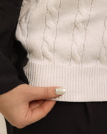 ژیله یقه هفت بافت زنجیری زنانه 1368 - Image 4