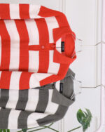 بلوز رینگی یقه دار دو دکمه زنانه 1382 - Image 3