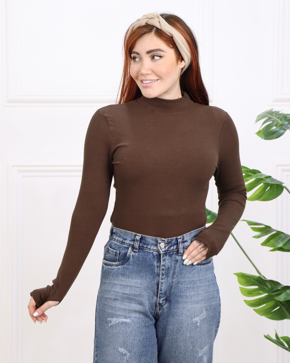 IMG_9670 بادی ساده یقه 5 سانت زنانه 1381 - Image 1