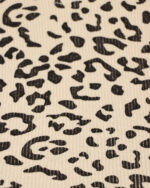 بلوز پلنگی پنبه یقه پنج سانت زنانه 1379 - Image 2