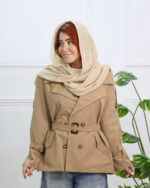 بارانی کتان زارا زنانه 1405 - Image 3