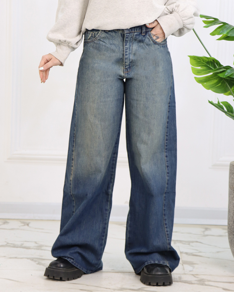 IMG_9852 شلوارجین شافل زنانه 1401 - Image 1