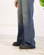 شلوارجین شافل زنانه 1401 - Image 2