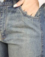 شلوارجین شافل زنانه 1401 - Image 3