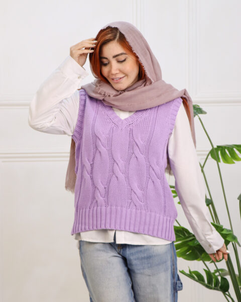 ژیله یقه هفت بافت زنجیری زنانه 1397