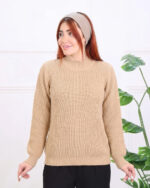 بلوز بافت بیسیک زنانه 1369 - Image 4