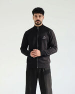 سوییشرت زیپ دار بافت مردانه 1425