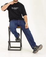 شلوار جين راسته مردانه 1458