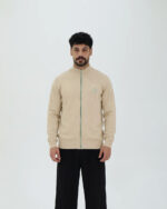 سوییشرت زیپ دار بافت مردانه 1425 - Image 2