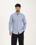 پیراهن آستین بلند شانلی کش دو 1456