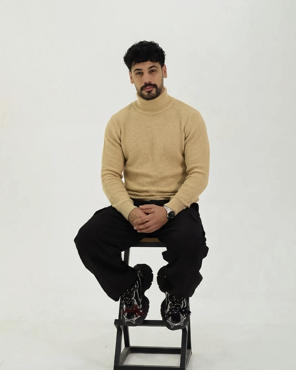 Untitled-4jpg بلوز بافت یقه اسکی مردانه 1373 - Image 1