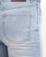 شلوار جین بگ زنانه پایین ریش 1533 - Image 6