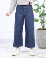 شلوارجین کراپ واید زنانه 1532