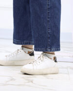 شلوارجین کراپ واید زنانه 1532 - Image 2