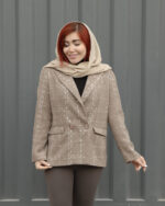 کت دو دکمه شنل زنانه 1460