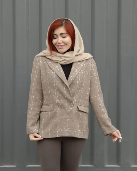 کت دو دکمه شنل زنانه 1460