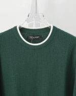 بلوز بافت آستین بلند بیسکوییتی مردانه 1464 - Image 6