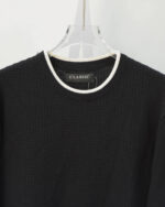 بلوز بافت آستین بلند بیسکوییتی مردانه 1464 - Image 5