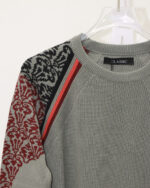 بلوزبافت سرشانه طرح دار 1447 - Image 9