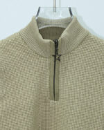 بلوز بافت نیم زیپ طرح دار بچه گانه 1476 - Image 3