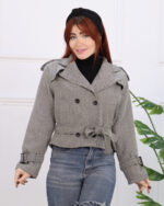 شکت کشمیر یقه انگلیسی زنانه 1500 - Image 5