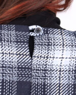 کفتان بلند تک جیب کمربند دار زنانه 1499 - Image 6