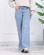 شلوار جین شافل زنانه 1498 - Image 2