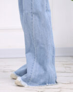 شلوار جین شافل زنانه 1498 - Image 9