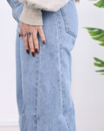 شلوار جین شافل زنانه 1498 - Image 8